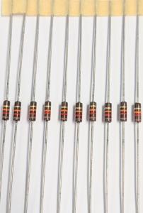 Motstånd 12 Kohm 5% 1/4W, 10st