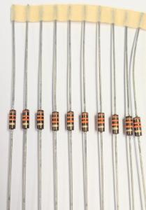 Motstånd 13 Kohm 1/4W 5% , 10 pack