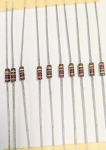 Motstånd 36 Kohm 1/4W , 10 pack