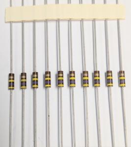 Motstånd 470 Kohm 1/4W , 10 pack