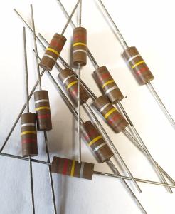 Motstånd 120 Kohm 1W 2% 10st 