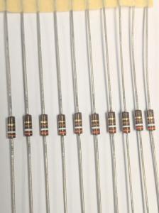 Motstånd 390 ohm 1/4W 10st