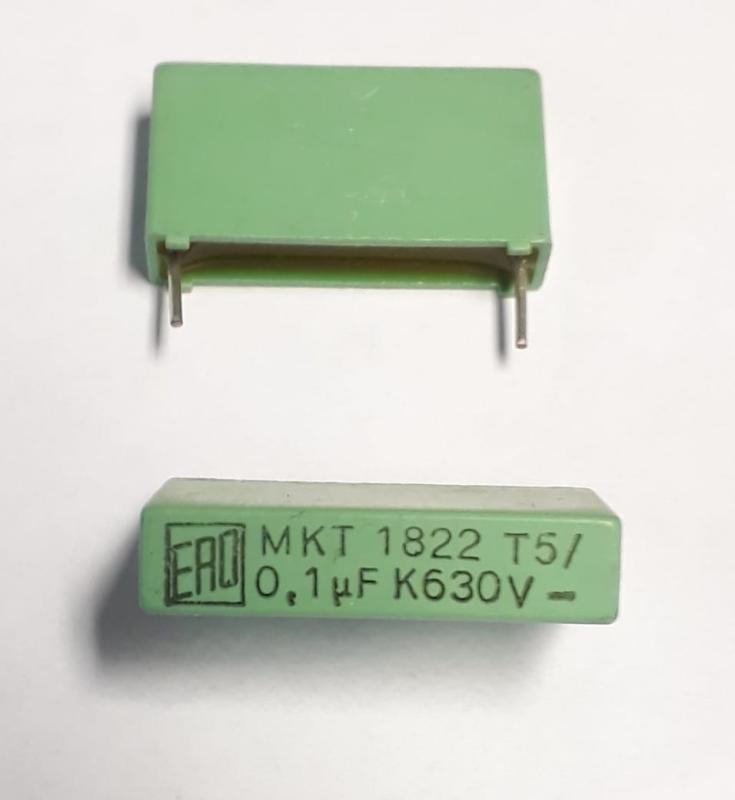 Kondensator 0,1uF 630V Polyester