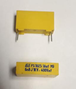 Kondensator, 6,8nF 400V Polyester