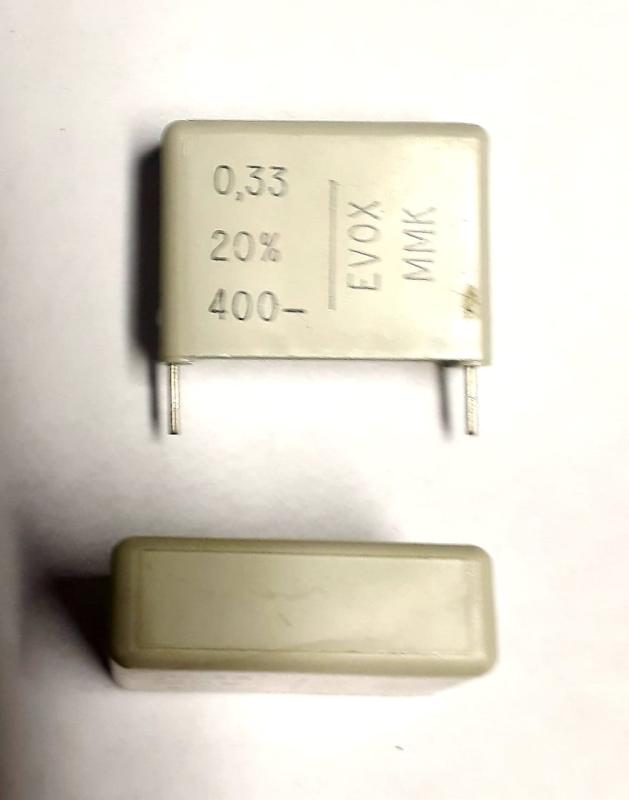Kondensator 0,33uF 400V, Polyester