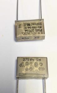 Kondensator 47nF x2 275V  PME271M RiFA