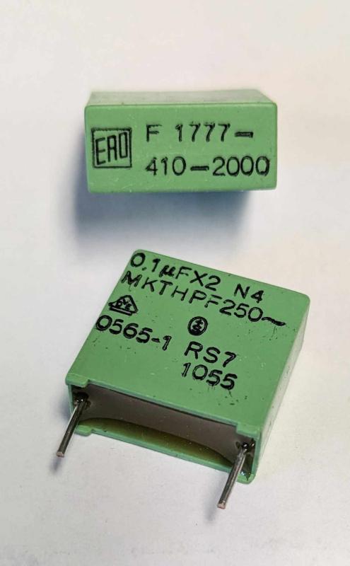 Kondensator 0,1uF x2 250V  MKTHPF