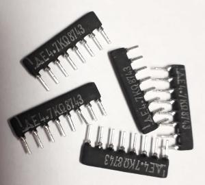 Motståndsnät 7 x 4,7K 5%  5st