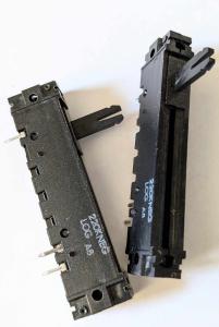 Skjutpotentiometer 220 Kohm Log