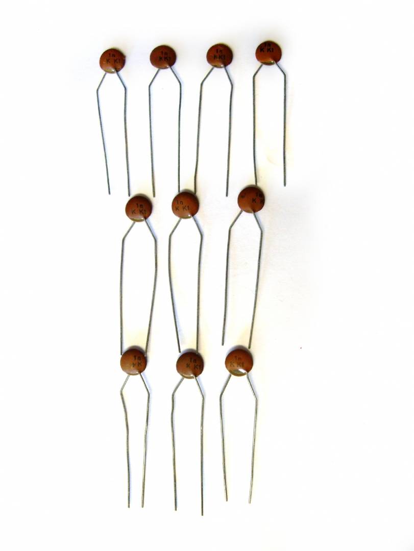 Kondensator 1000pF 100V Keramisk 10st kondensator-1000pf-100v-keramisk-10st