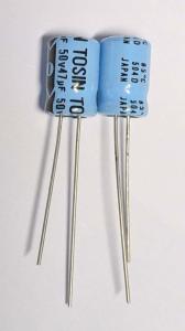Kondensator 47uF 50V, Elektrolyt Tosin 