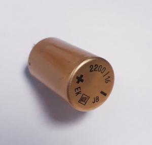 Kondensator 2200uF 16V