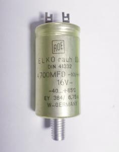 Kondensator  4700MFD 10V