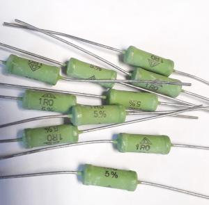 Motstånd  1,0 Ohm 3W 5%  10-pack