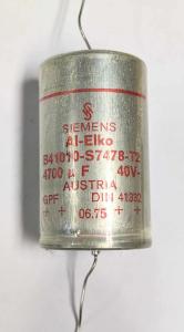 Kondensator 4700uF 40V Siemens  NOS