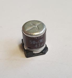 Kondensator elektrolyt 47uF 50V SMD