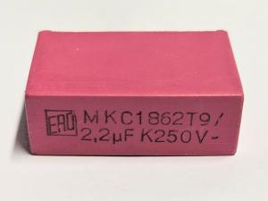 Kondensator 2,2uF 250V MKC1862T9 Polyester 