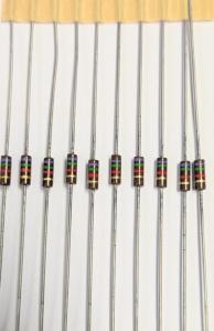 Motstånd 7,5 Kohm 1/4W , 10 pack