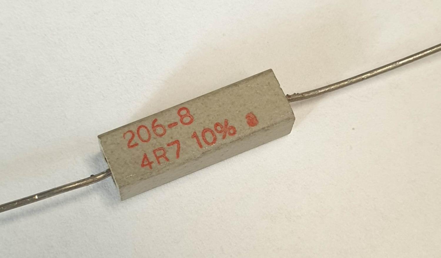 2 Pezzi Intertechnik Resistenze A Filo Ceramica 600V 5 Watt 3,0 Ohm - Foto 9