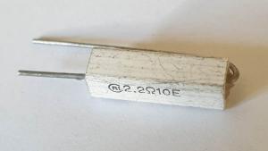 Motstånd trådlindat keramiskt fodral 2,2 Ohm 10E
