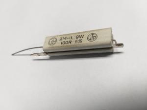 Motstånd trådlindat keramiskt fodral; 100 Ohm 9W 5%; VTM 214-1