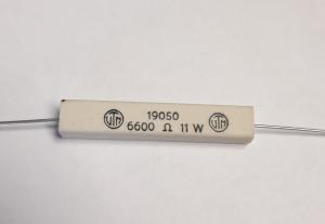 Motstånd  6600 Ohm 11W