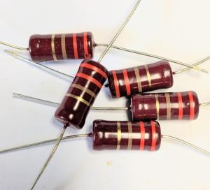 Motstånd 220 Ohm 2W  5st