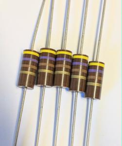 Motstånd 470 Ohm 2W 5%  5st