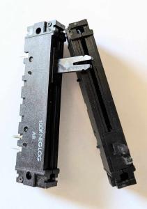 Skjutpotentiometer 100 Kohm Log