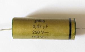 Kondensator 0,47uF 250V EROID 