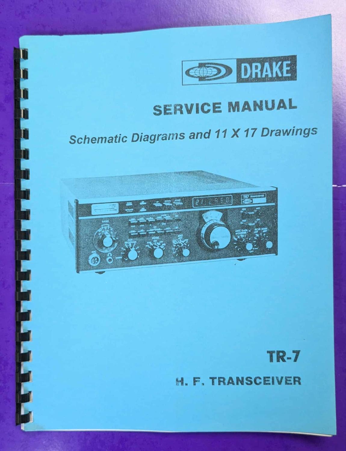 Drake Service Manual & Schematic Diagram & Drawings