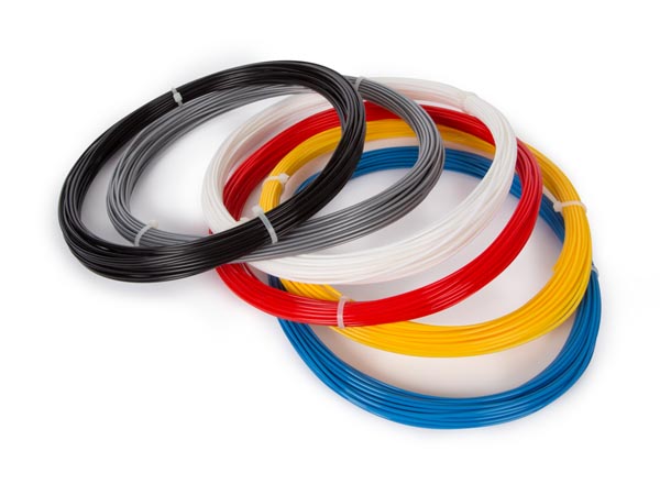 ABS Filament 1,75 till skrivare och penna, 6 färger a´ 50g