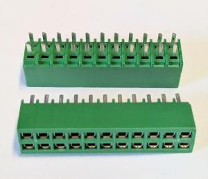 Kretskortskontakt 11 x 2, två raders