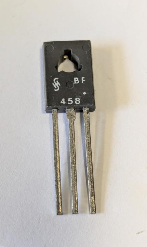 BF458 transistor