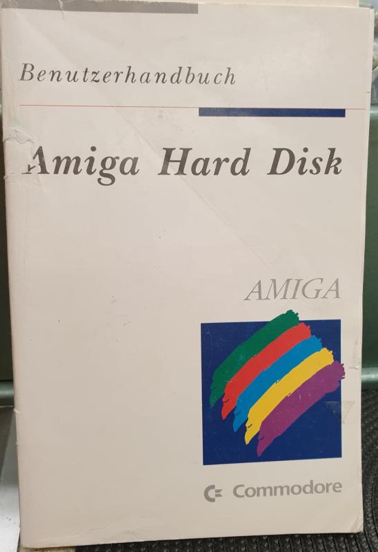Amiga Hard Disk  Benutzerhandbuch AMIGA Commodore