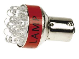 LED-lampa för bil, vit, 12 LEDs , 12V