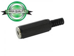 3.5mm Hon Mono Svart
