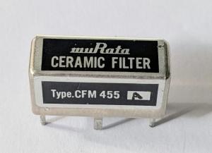 Filter Keramiskt CFM 455  Murata NOS