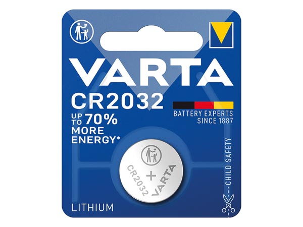 CR2032 3,0V Litiumbatteri