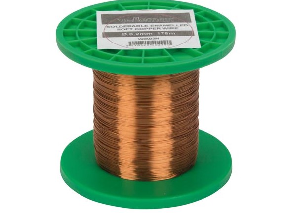 Emaljerad koppartråd 0,20mm
