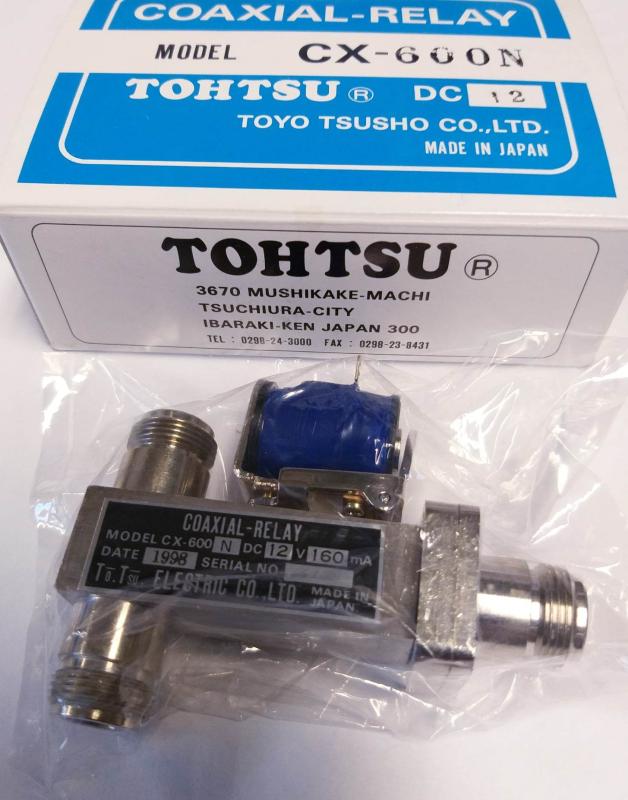 Coaxial-relä CX-600N