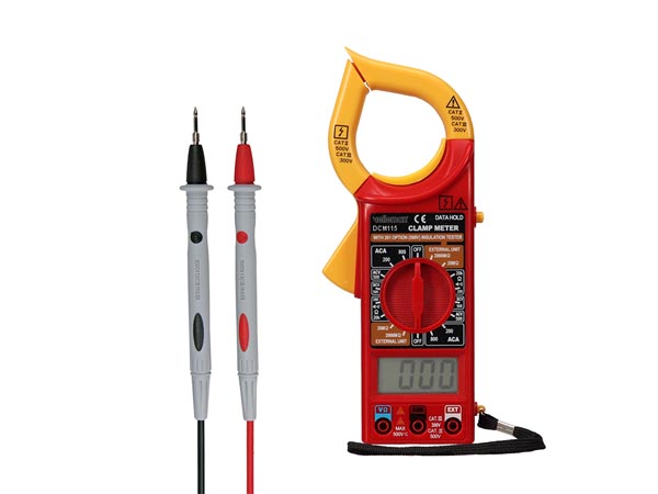 Tångampermeter med datalagringsfunktion