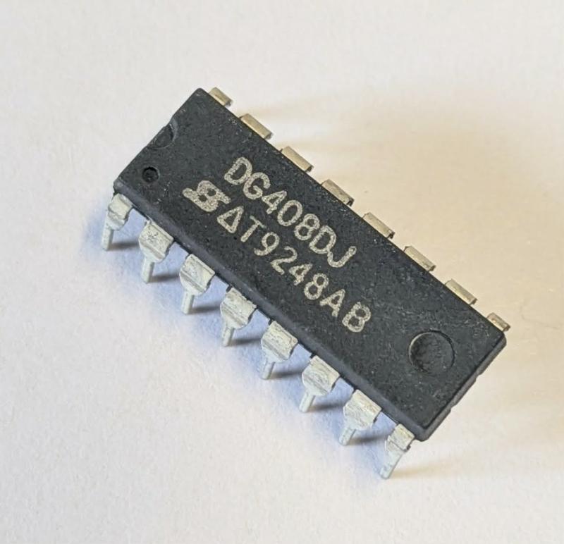 DG408DJ Analog switch CMOS Singel 8:1
