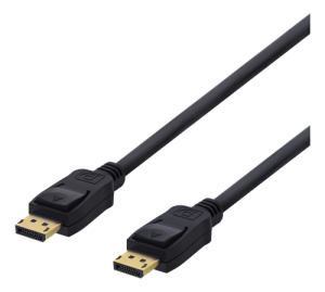 Displayport till Displayport, 4K UHD  DP 1.2.   1,5 Meter