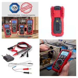 Multimeter Digital, mäta AC/DC-ström, AC/DC-spänning