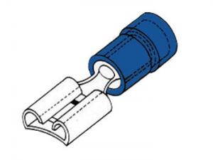 Flatstift 4.8mm, blå Hon 10-pack
