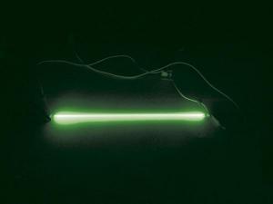 Fluorescerande glaslysrör, 300mm Grön