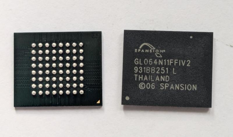 GL064N1FF1V2 Ytmonterad  Spansion