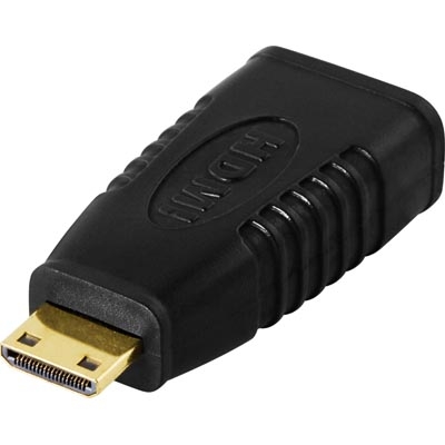 HDMI-adapter, HDMI-A till HDMI-C mini 