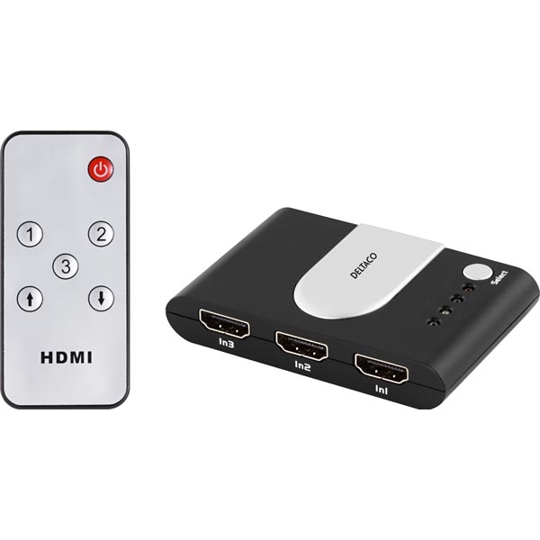 HDMI-switch, automatisk / manuell